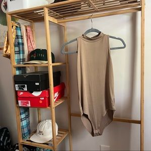COPY - tan mockneck bodysuit